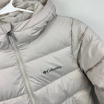 Load image into Gallery viewer, Columbia Youth Pike Lake II Hooded Jacket Dark Stone M 10/12
