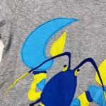 Load image into Gallery viewer, Mini Boden Short Sleeve Applique Blue Lobster T-Shirt 6-7
