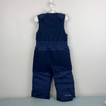Load image into Gallery viewer, Columbia Omni-Tech Snow Bib Overalls Navy Blue 2T
