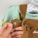 Load image into Gallery viewer, Carhartt Girls' 2-Piece Long Sleeve Printed Bodysuit &amp; Canvas Overalls Set 3 Months
