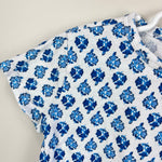 Load image into Gallery viewer, Crewcuts Blue Floral Tie Front T-Shirt S 6-7
