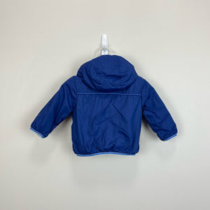 Mayoral Baby Reversible Blue Jacket 2-4 Months