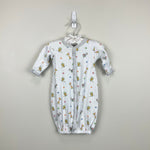 Load image into Gallery viewer, Kissy Kissy Animal Print Converter Sleep Gown Newborn
