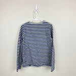 Load image into Gallery viewer, Mini Boden Mixed Stripe Long Sleeve Tee Shirt 8-9
