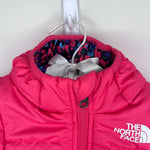 Load image into Gallery viewer, The North Face Girls Reversible Perrito Jacket Pink Floral 0-3 Months
