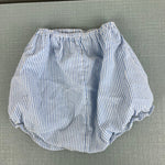Load image into Gallery viewer, Vintage Tiny Tots Original Seersucker Ruffle Dress Set 4T
