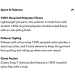 Load image into Gallery viewer, Patagonia Kids' Lightweight Synchilla Snap-T Fleece Pullover Snow Beam Pale Periwinkle XL NWT
