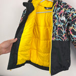 Load image into Gallery viewer, The North Face Snowquest Insulated Ski Jacket TNF Black Animal Camo Print 4T

