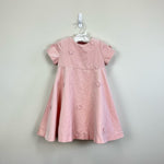 Load image into Gallery viewer, Florence Eiseman Girls Pink Velvet Flower Dress 3T

