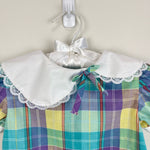 Load image into Gallery viewer, Vintage Robyn Sue Fashions Pastel Plaid Dress 4T
