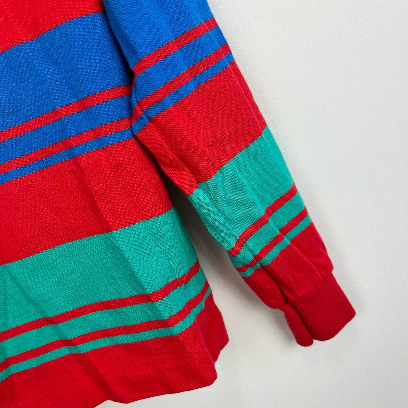 Vintage McKids Striped Polo Shirt 7 USA