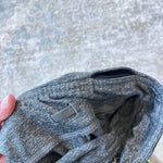 Load image into Gallery viewer, Gap Charcoal Gray GapFit Side Stripe Sport Leggings M
