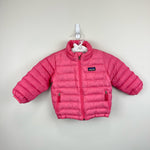 Load image into Gallery viewer, Patagonia Baby Down Sweater Coat Pink 18 Months
