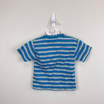 Load image into Gallery viewer, Vintage Short Sleeve Stripe Pointell T-Shirt Toddler Girl
