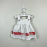 Load image into Gallery viewer, Vintage Little Bitty White Strawberry Dress 2T USA
