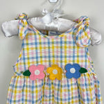 Load image into Gallery viewer, Florence Eiseman Pastel Seersucker Plaid Bubble Romper Medium
