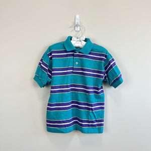 Vintage Gant Striped Polo Shirt 6 USA