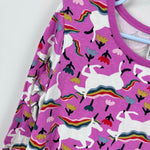 Load image into Gallery viewer, Hanna Andersson Floral Pink Unicorn Long Sleeve Dress 130 cm 8
