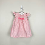 Load image into Gallery viewer, Jacadi Paris Smocked Pink Dress 12 Months
