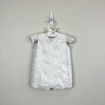 Load image into Gallery viewer, Jacadi Paris White Elephant Shortall Romper 3 Months
