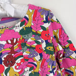 Load image into Gallery viewer, Mini Boden Long Sleeve Fun Jersey Dress Multi Blush Pink Bonkers Conkers 5-6
