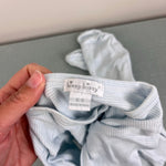 Load image into Gallery viewer, Kissy Kissy Blue Stripe Elephant Footie Coverall 6-9 Months
