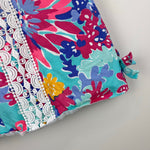Load image into Gallery viewer, Lilly Pulitzer Girls Infant Shift Dress Aqua Trippin and Sippin 12-18 Months
