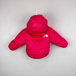 Load image into Gallery viewer, The North Face Girls Reversible Perrito Jacket Pink Floral 0-3 Months
