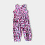 Load image into Gallery viewer, Vintage Komil Floral Jumpsuit Overalls 6
