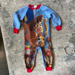 Load image into Gallery viewer, Vintage Toy Story Wood Fleece Pajamas 5T
