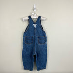 Load image into Gallery viewer, Vintage OshKosh B&#39;gosh Blue Jean Overalls 18 Months
