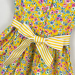 Load image into Gallery viewer, Ralph Lauren Girls Yellow Floral Dress 18 Months
