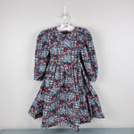 Load image into Gallery viewer, Vintage Mousefeathers Festive Floral Dress 4T
