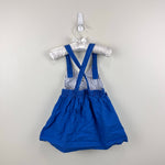 Load image into Gallery viewer, Vintage ABC Nautical Blue Jumper Dress 18-24 Months
