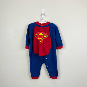 Vintage DC Comics Superman Coverall Costume 12 Months USA