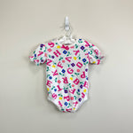 Load image into Gallery viewer, Vintage Healthtex Floral Alphabet Bodysuit 24 Months
