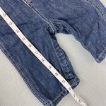 Load image into Gallery viewer, Y2K Vintage Gap Embroidered Flower Blue Jean Overalls 3-6 Months
