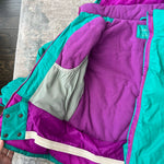 Load image into Gallery viewer, L.L. Bean Girls Aqua Green Ski Jacket Large 14-16
