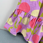 Load image into Gallery viewer, Hanna Andersson Cotton Tiered Cross Back Citrus Sunshine Tea Rose 120 cm 6-7
