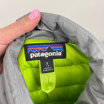 Load image into Gallery viewer, Patagonia Boys' Down Sweater Vest Feather Grey S 7-8
