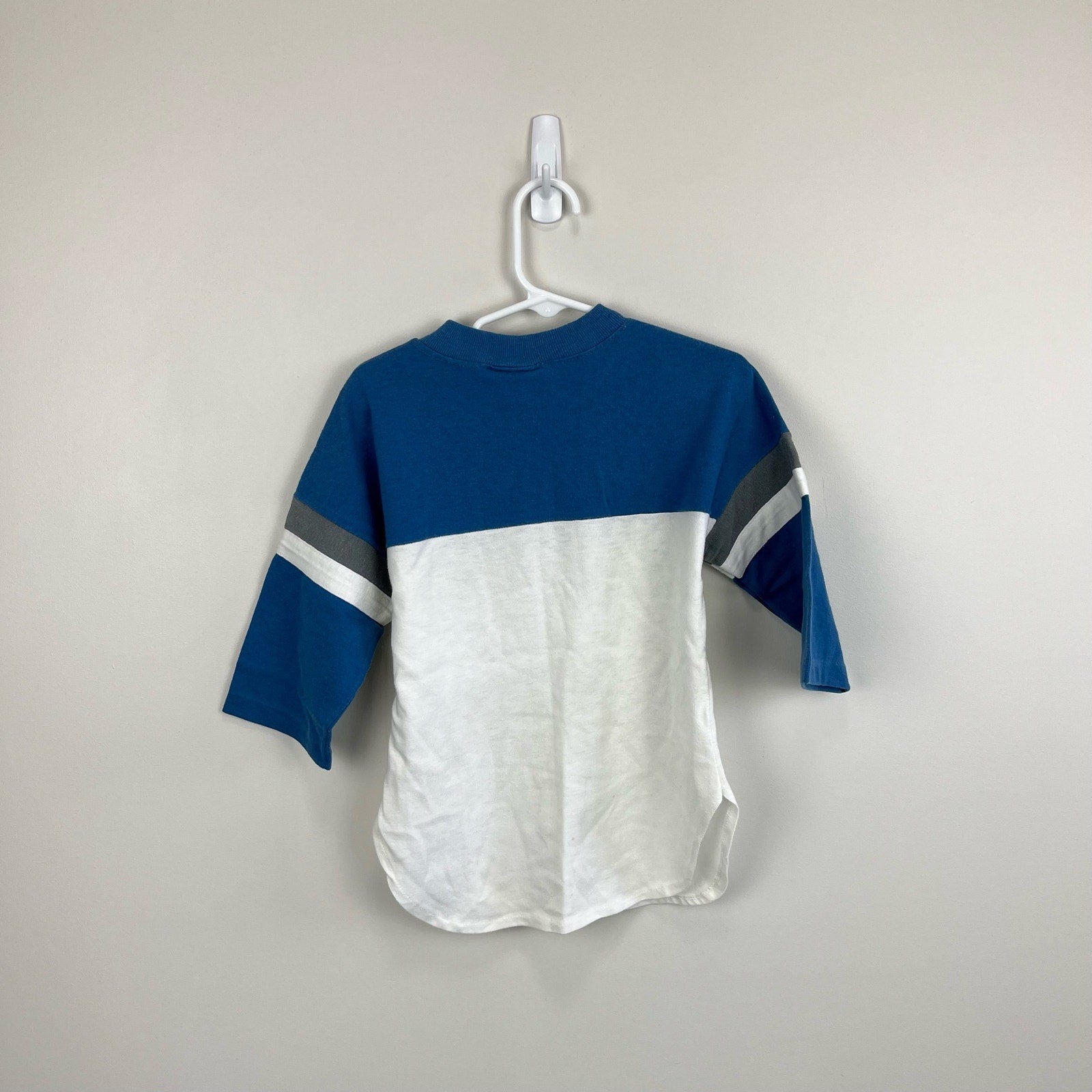 Vintage Nike White Blue Tee Small USA