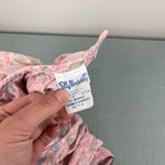 Load image into Gallery viewer, Vintage Polly Flinders Smocked Pink Floral Ruffle Dress 4T
