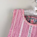 Load image into Gallery viewer, Vintage Pink Blue Floral Sleeveless Dress Toddler Girl

