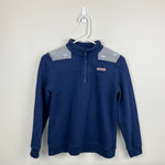 Load image into Gallery viewer, Vineyard Vines Classic Stripe Embroidered Shep Shirt Deep Bay L 14
