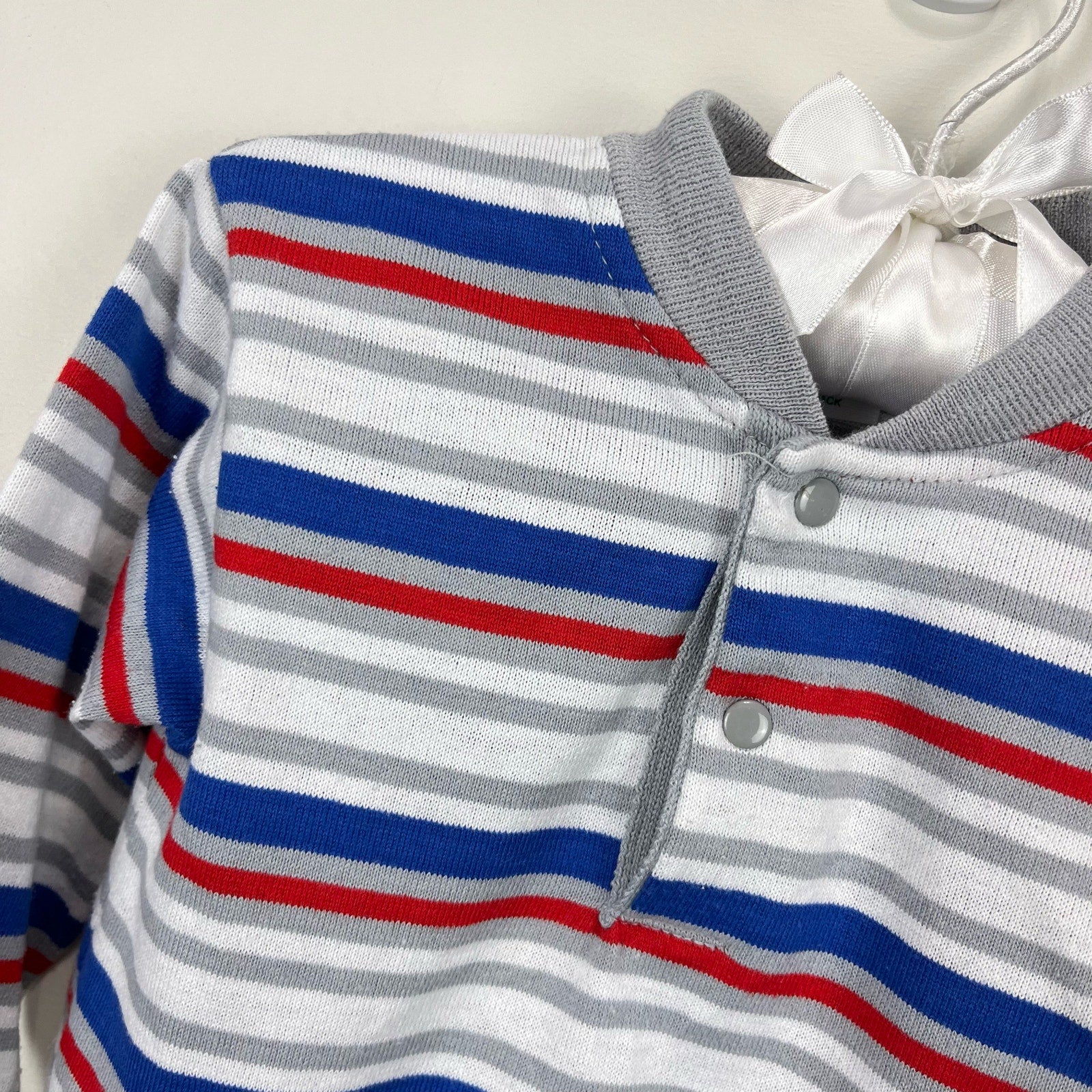 Vintage Healthtex Striped Long Sleeve Shirt 3T USA