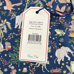 Classic Prep Childrenswear Paige Dress Liberty Christmas 9-12 Months NWT