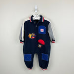 Load image into Gallery viewer, Vintage Baby Mickey &amp; Co Airplane Coverall 24 Months
