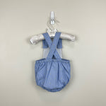 Load image into Gallery viewer, Jacadi Paris Blue Anchor Shortall Romper 3 Months
