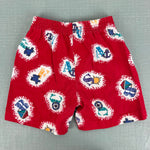 Load image into Gallery viewer, Vintage Carter's Red Alphabet Beach Shorts 18 Months USA
