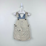 Load image into Gallery viewer, Vintage Y2K Tommy Hilfiger Khaki Jumper Dress 12-18 Months
